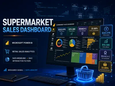 تحليل بيانات بى powerbi وتنظيف الداتا وعمل داش بورد و visualization