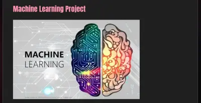 بريزنتيشن عن machine learning project