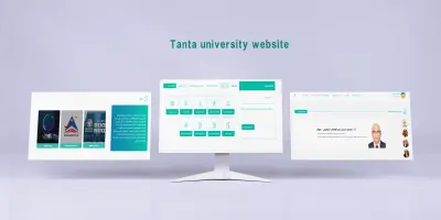 Tanta University Website UI