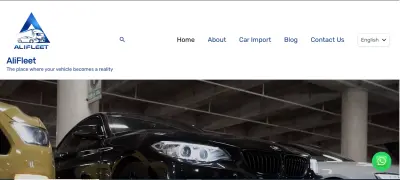 متجر إلكتروني لبيع السيارات والشاحنات وقطع الغيار