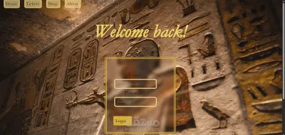 برمجة صفحة تسجيل الدخول من موقع Egyscape