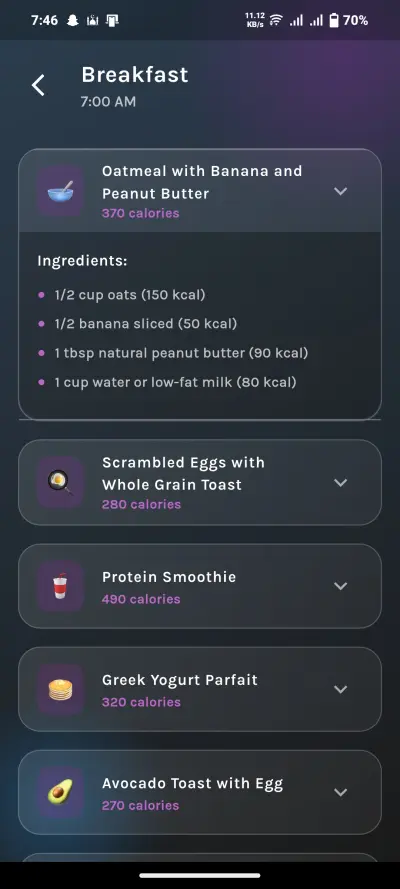 تطبيق اللياقة الذكي لتتبع التمارين والتقدم الرياضي