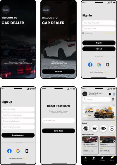 Car Rent App