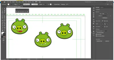 تصميم شخصيات Angry Birds باستخدام Adobe Illustrator
