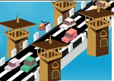 رسم برج ستانلي – الإسكندرية باستخدام Adobe Illustrator