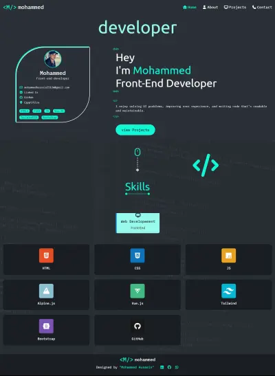 معرض اعمالي ( portfolio )