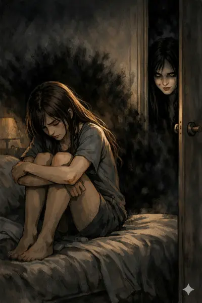 فيديو سينمائي قصير يجسد الاكتئاب والصراع النفسي بأسلوب فني مظلم