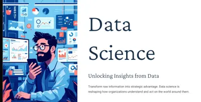 تصميم عرض تقديمي عن علوم البيانات (Data Science )