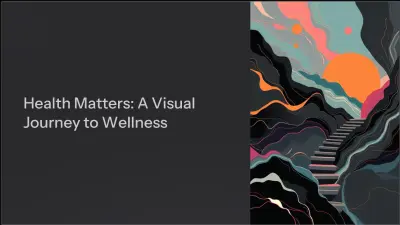 عرض تقديمي احترافي عن ال Health Matters بأسلوب جذاب ومنسق