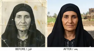 إحياء الذكريات: ترميم وتلوين الصور القديمة والتالفة بدقة عالية (4K)