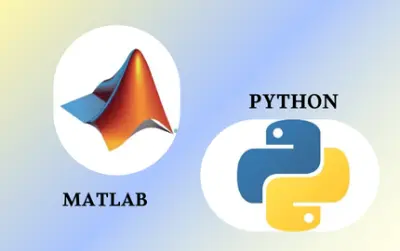 البرمجة (Python and  MATLAB)