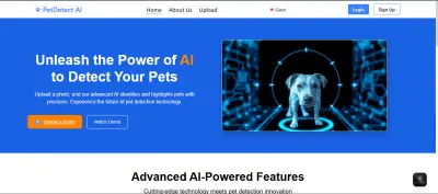 تطبيق ذكي لاكتشاف الحيوانات باستخدام الذكاء الاصطناعي (Pet Detection App)