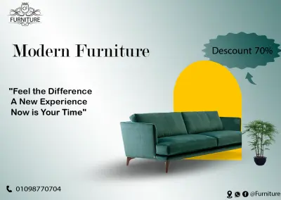 Modern Furniture Promotion | Social Media Design