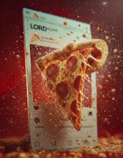 هوية بصرية كاملة لمطعم بيتزا إيطالي – تصميم احترافي شامل