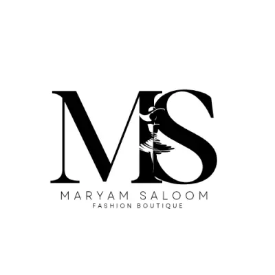شعار أنيق لمتجر أزياء مريم