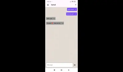 Chat App تطبيق محادثة