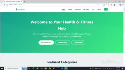 Health & Fitness Hub