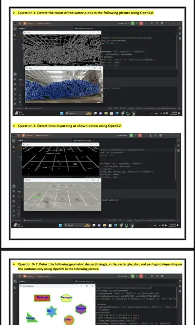 تطبيق عملي على computer vision
