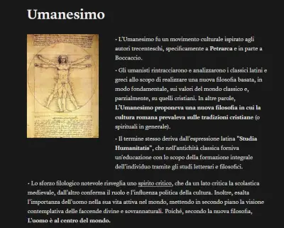 نبذة مختصرة لفترة الحقبة الإنسانية.