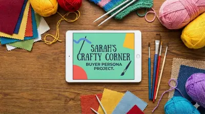 إعداد Buyer persona لصفحة لبيع المنتجات اليدوية