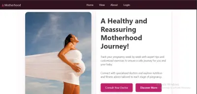 تطبيق إلكتروني لمتابعة الحمل