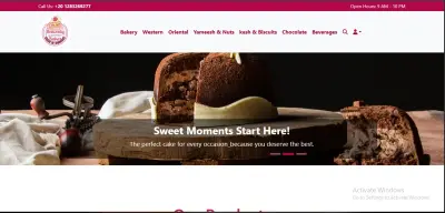 موقع لبيع وحجز الحلويات أونلاين