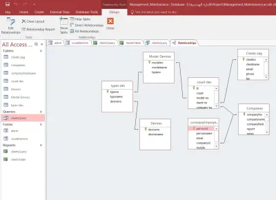 Database using Ms access