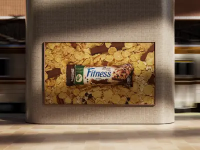 اعلان لبروتين بار