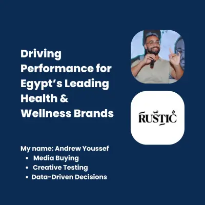 إدارة حملات Media Buying لأكبر براند Wellness في مصر (Rustic)