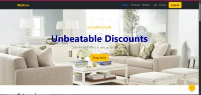 تصميم موقع متجر الكتروني