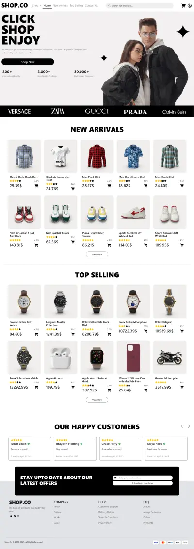 موقع تجاري E-Commerce