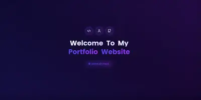 موقع تعريفي احترافي شخصي باستخدام React و Tailwind