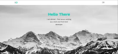 free lancer landing page