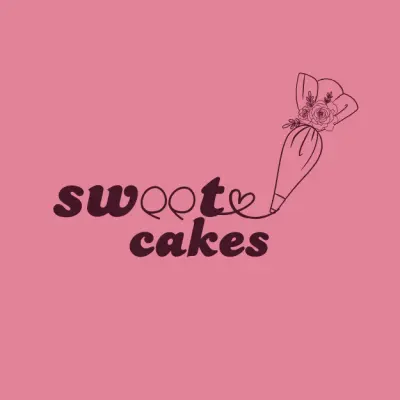 تصميم لوجو مميز لبراندات الحلويات والمخابز