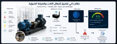 نظام ذكي للتنبؤ بأعطال الآلات والعمر التشغيلي المتبقي باستخدام Machine Learning