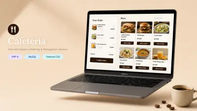 نظام إدارة طلبات كافيتريا للشركات