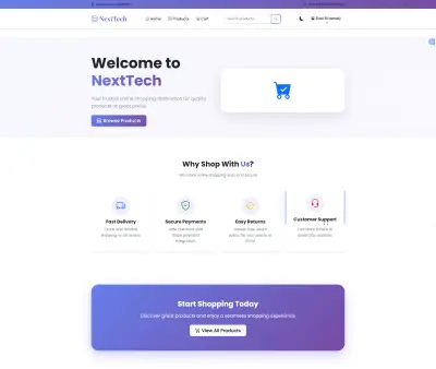 E-commerce Web Application
