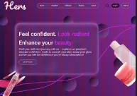 e commerce website for cosmetics