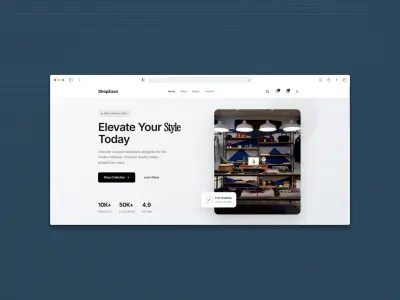 ShopEase - منصة تجارة إلكترونية حديثة