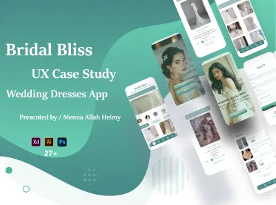 تطبيق بيع فساتين الزفاف