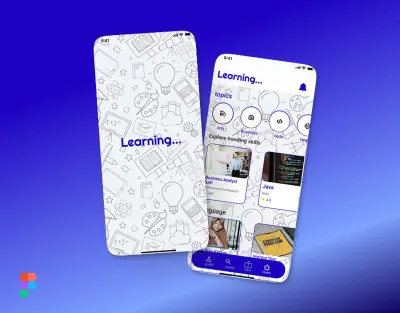Online Learning app - UI/UX Design