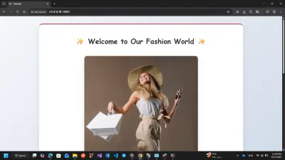Fashion Website