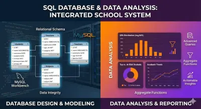 تصميم قاعدة بيانات وتحليل أداء للمؤسسات باستخدام (SQL & Power BI Dashboard)