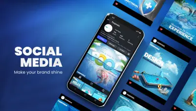 تصميمات سوشيال ميديا احترافية تناسب علامتك التجارية