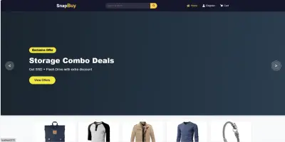 منصة تسوق مبتكرة: تصميم متجر إلكتروني احترافي وتجربة مستخدم سلسة