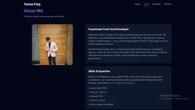 Professional Personal Portfolio Website