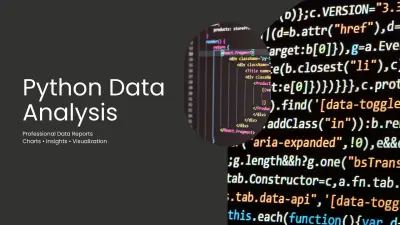 تحليل بيانات احترافي باستخدام Python و Pandas مع تقارير و Visualization