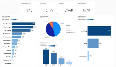 لوحة القوى العاملة والتركيبة السكانية (Workforce Overview)