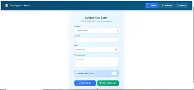 Data Collection & Approval System