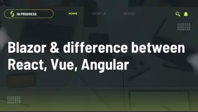 عرض تقديمي احترافي: Blazor  vs  React/Vue/Angular – متى تختار كل تقنية؟
